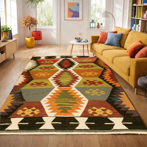 KİLİM OLD YARN ( 1.90 m x 1.35 )