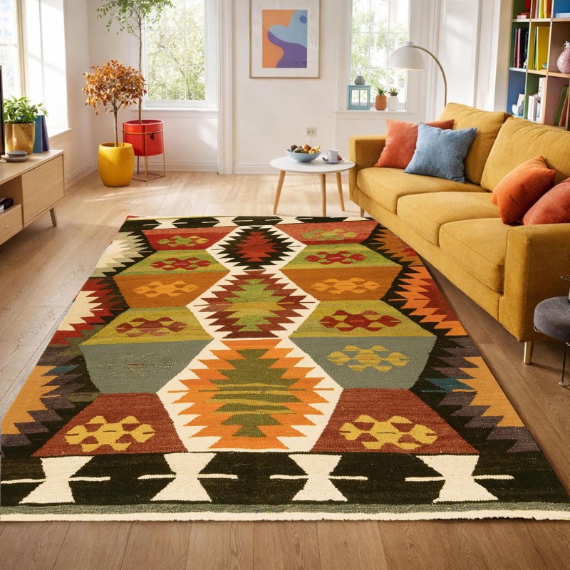 KİLİM OLD YARN ( 1.90 m x 1.35 )