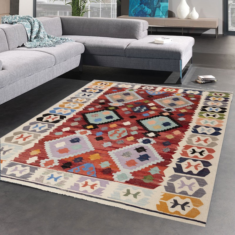 kilim old yarn ( 1,99 m x 2,93 m ) 