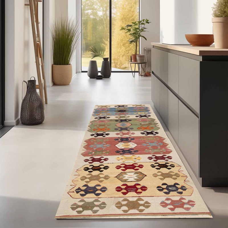 kilim old yarn ( 1,01 m x 3,02 m ) 