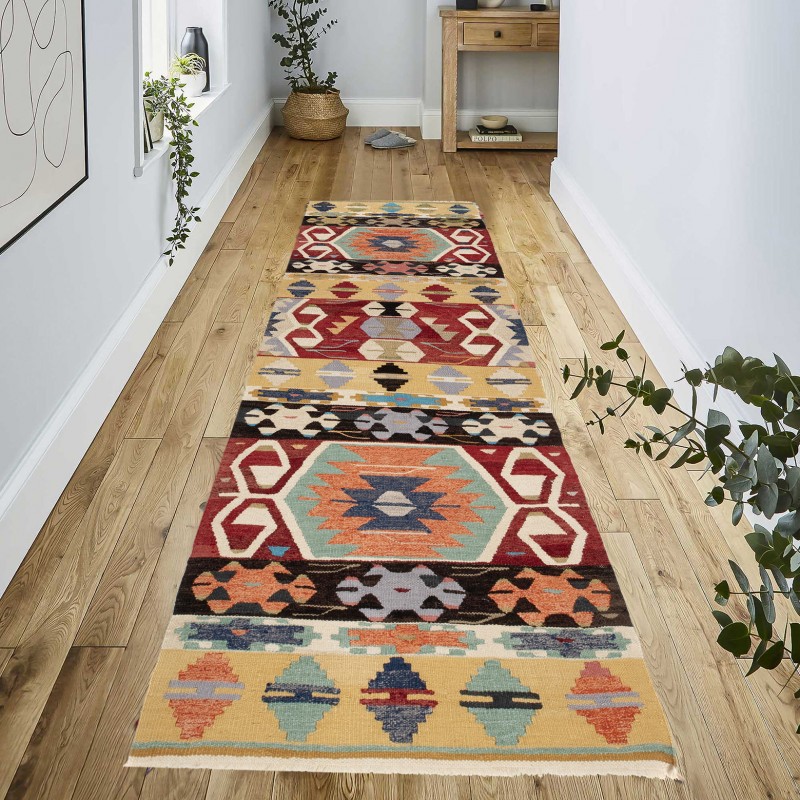 kilim old yarn ( 1,09 m x 3,35 m ) 