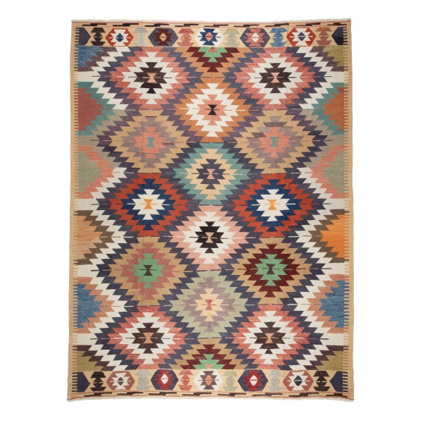 kilim old yarn (2,63 m  x   3,50  m) 