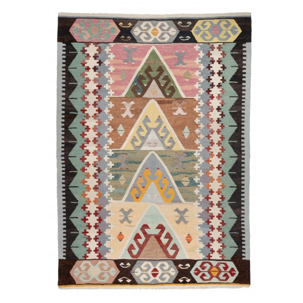 kilim old yarn (2,18  m  x   3,12  m) 