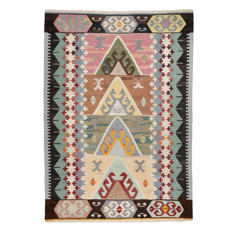 kilim old yarn (2,18  m  x   3,12  m) 