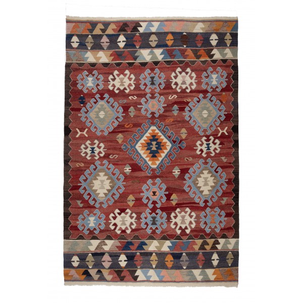 kilim old yarn (2,06 m x 3,02 m ) 