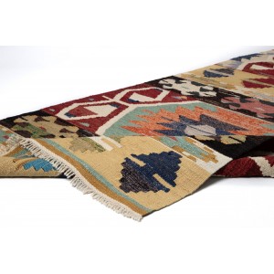 kilim old yarn ( 1,09 m x 3,35 m ) 